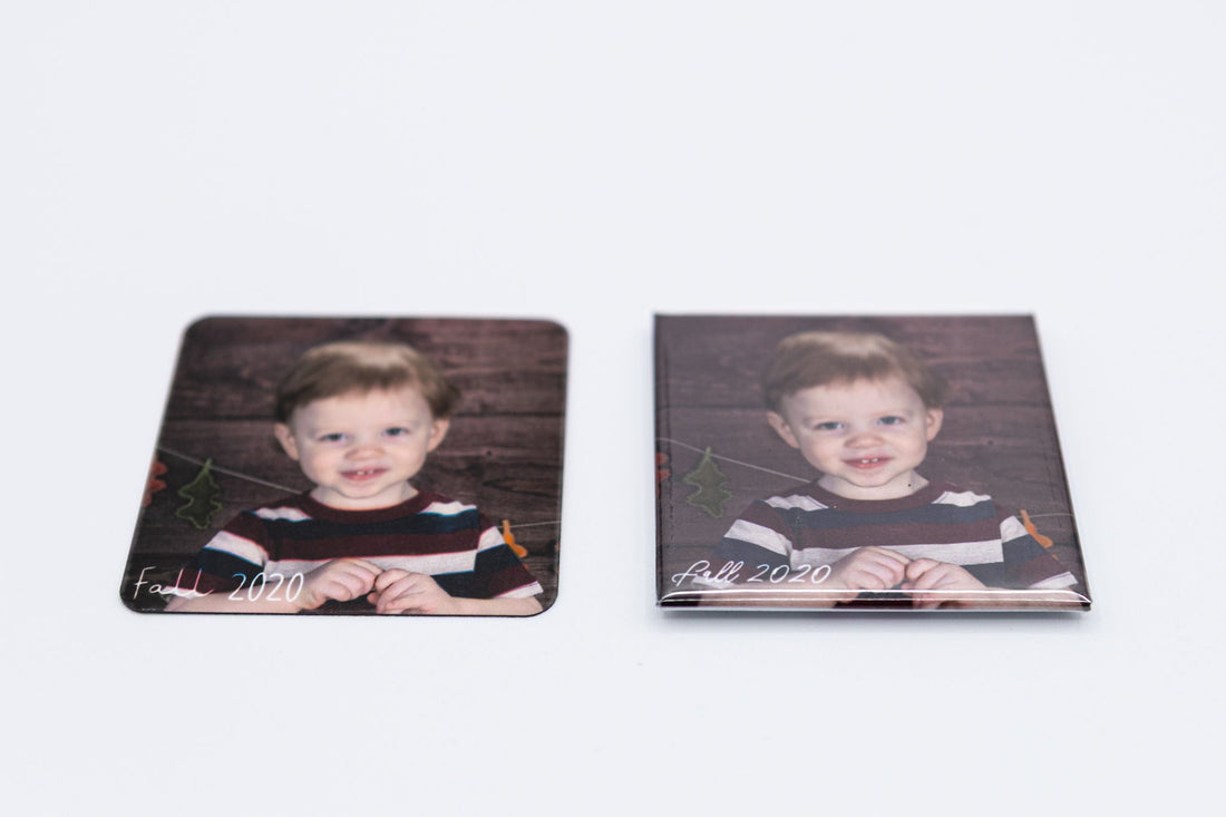 Choosing the Perfect Photo Magnet: Mylar vs. Slim Magnets at Petunia Moments