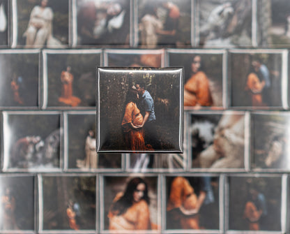 50 pack - custom photo slim magnets