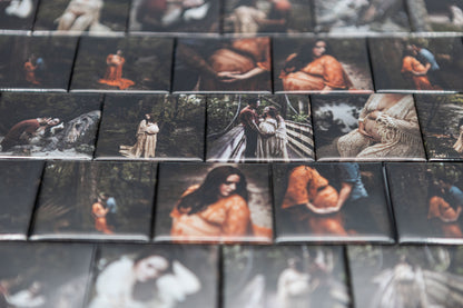 50 pack - custom photo mylar magnets