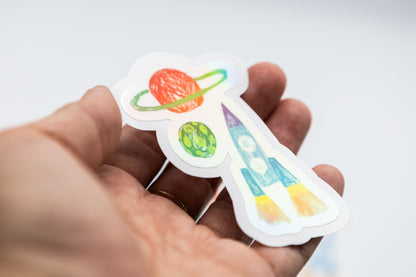 Custom Photo Vinyl Sticker